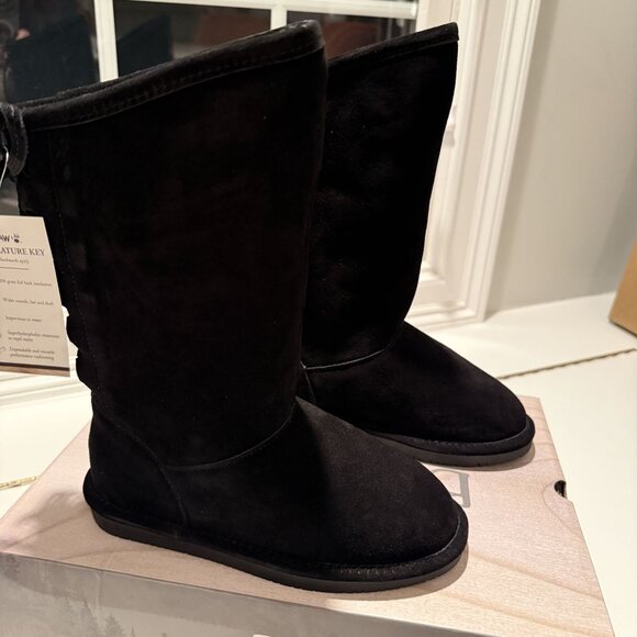 BEARPAW Phylly Youth Black Boot Size 3 Youth NEW [jb] - Picture 10 of 15